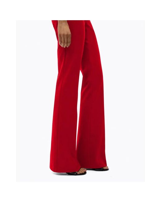 Pinko Red Wide Trousers