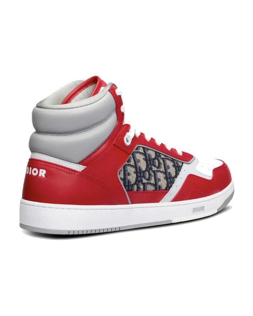 Dior Rote sneakers ss22 lederzusammensetzung in Red für Herren