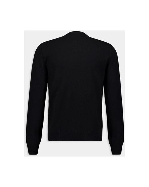Piacenza 1733 Black Cashmere Knitwear for men