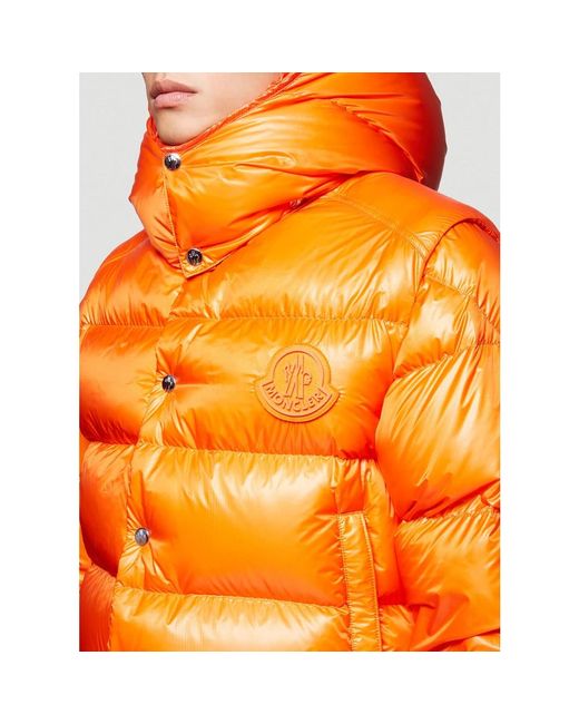 Jackets > winter jackets Moncler pour homme en coloris Orange