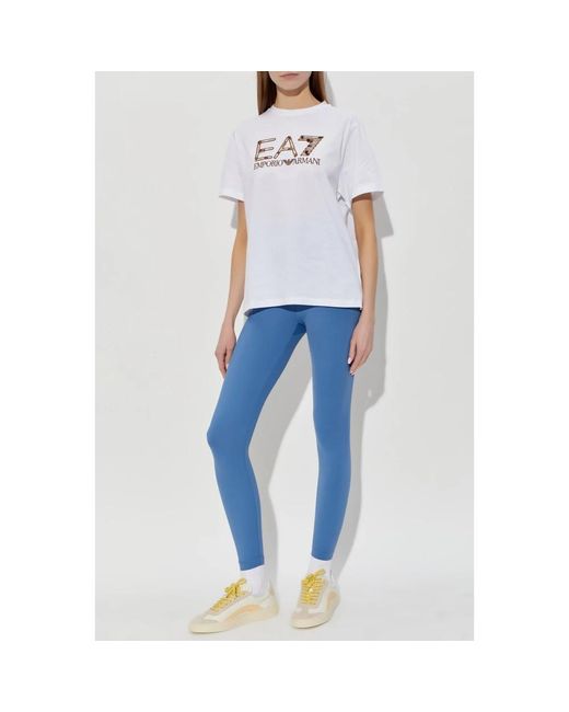 T-Shirts EA7 de color White