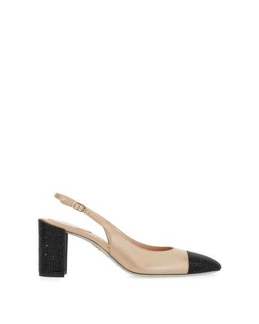 Rene Caovilla Natural Pumps