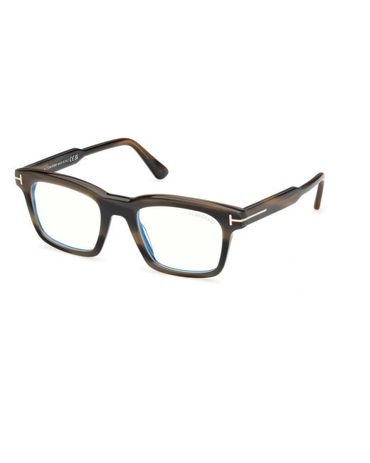 Tom Ford Optical Frame in het Metallic