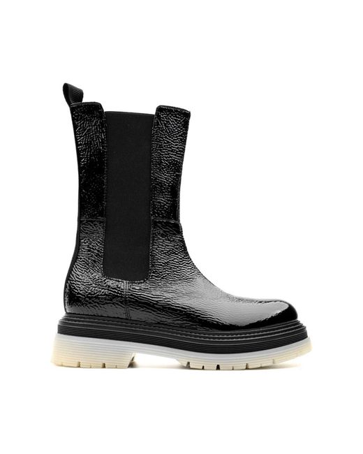 Laura Bellariva Black Chelsea Boots