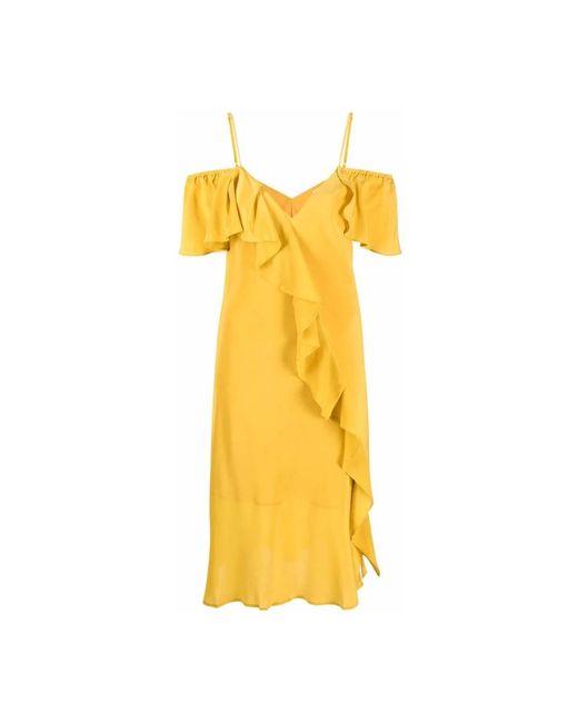 Gold Hawk Yellow Summer Dresses