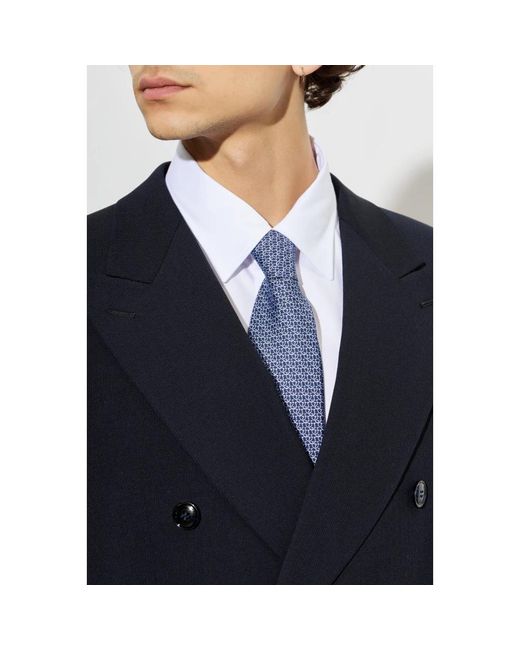 Ties di Ferragamo in Blue da Uomo