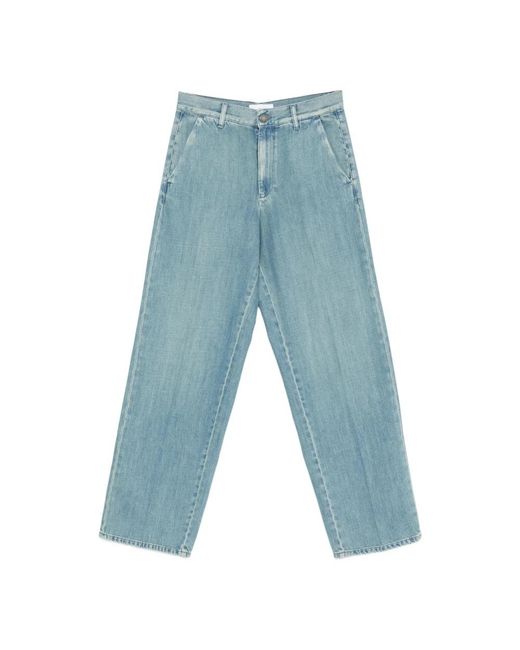 Lardini Blue Loose Fit Jeans for men