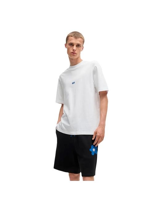 T-Shirts di HUGO in White da Uomo