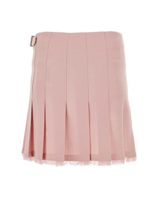 Burberry Wikkel Minirok in het Pink