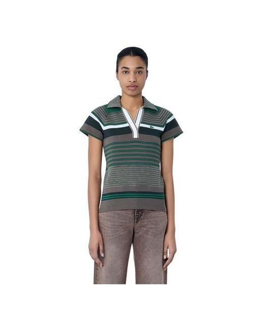 Lacoste Green Polo Shirts