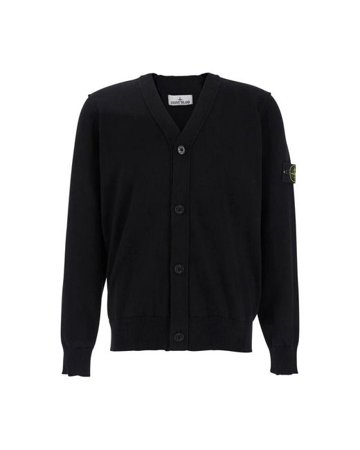 Stone Island Black Cardigans for men
