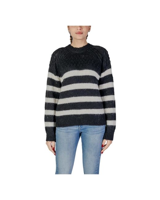Round-Neck Knitwear di ONLY in Black