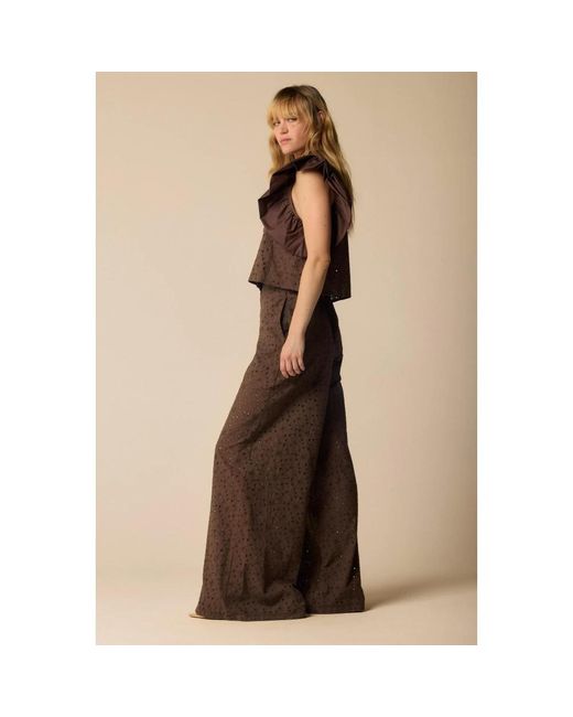 Kocca Jumpsuits & Playsuits ,Bruin ,Gavyne Set in het Brown