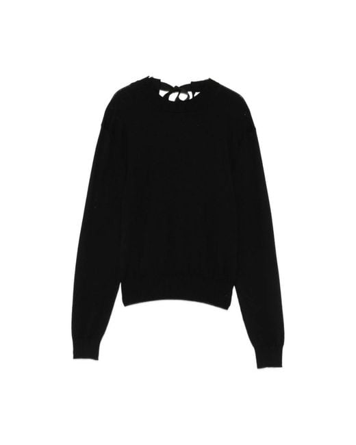 Lanvin Black Pullover Schwarz