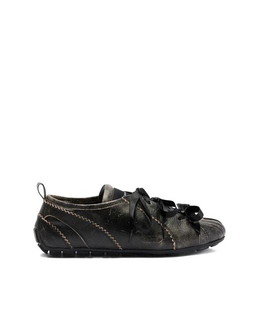 Simone Rocha Black Sneakers