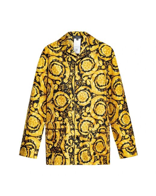 Shirts Versace de color Yellow