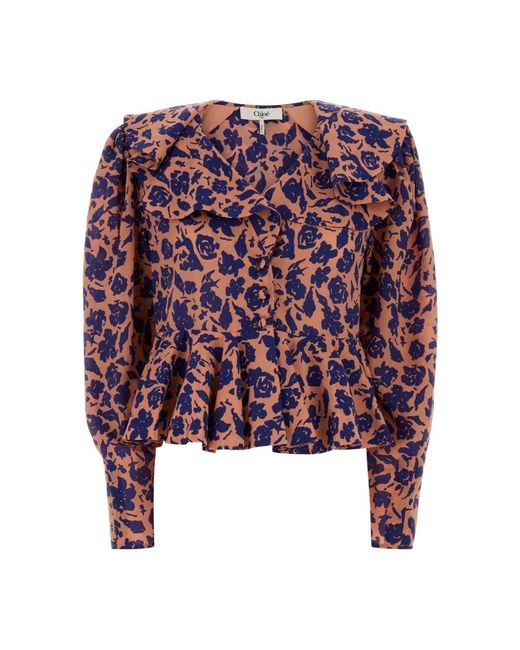 Chloé Purple Blouses