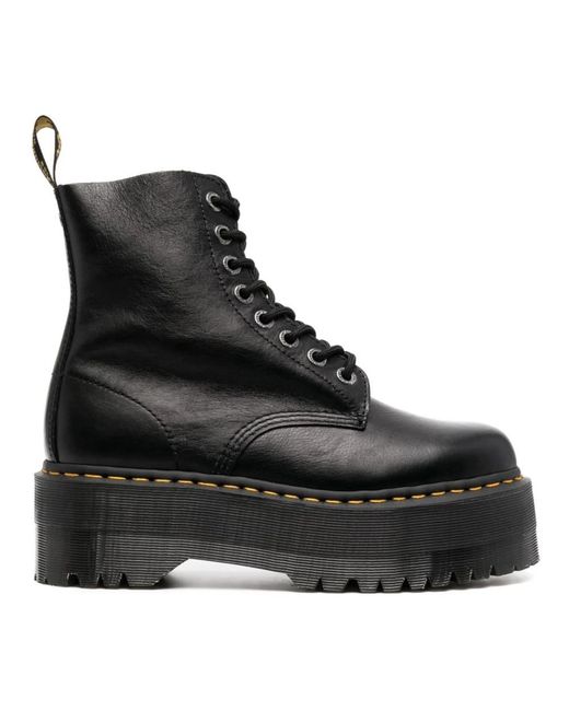 Dr. Martens Black Lace-Up Boots