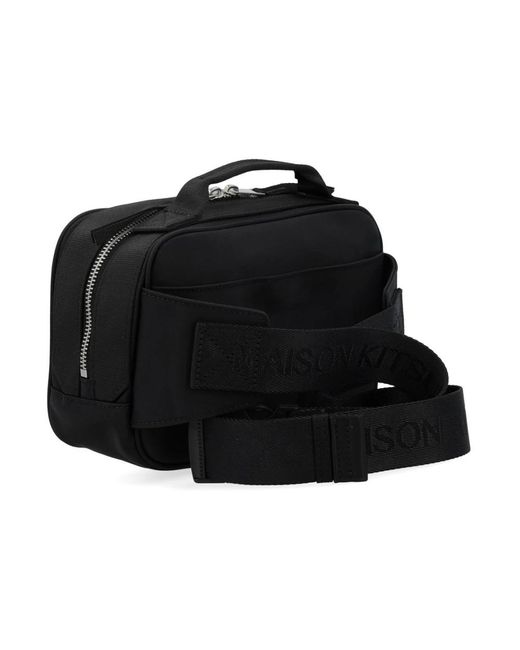 Maison Kitsuné Reisender bum bag in Black für Herren