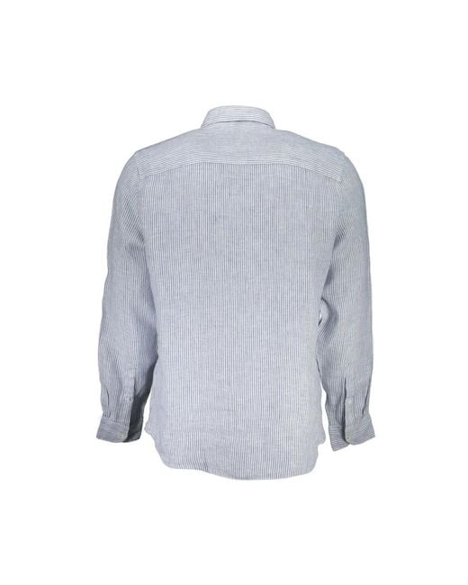 North Sails Blue Casual Shirts for men