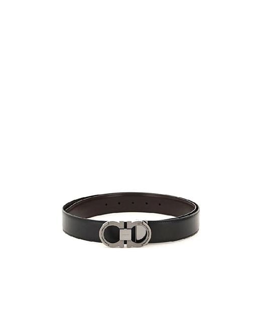 Ferragamo Black Belts for men