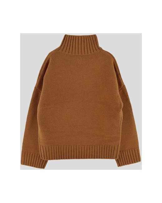 J.W. Anderson Brown Woll rollkragenpullover