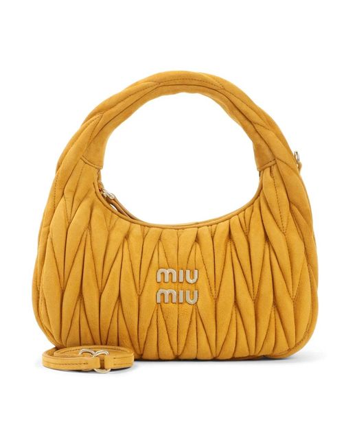 Miu Miu Yellow Handbags