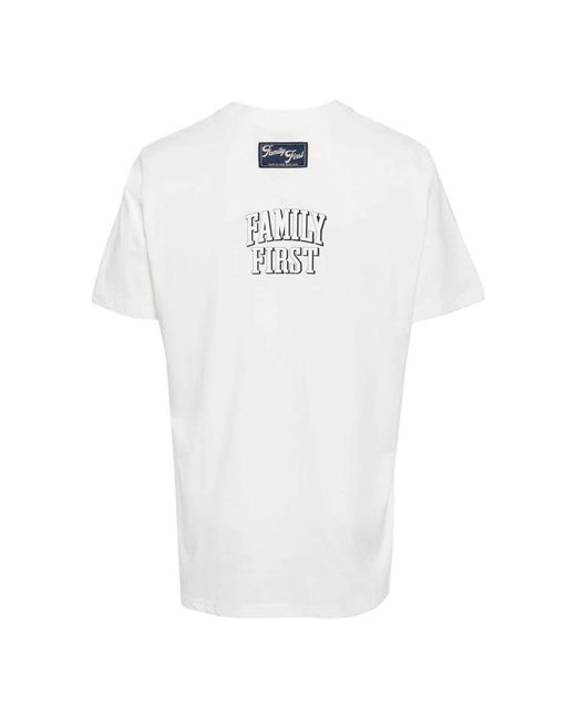 FAMILY FIRST White T-Shirts for men