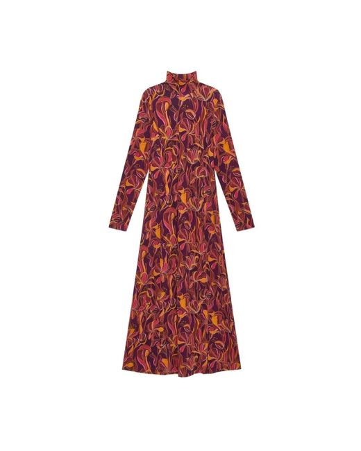 Maliparmi Maxi Dresses in het Red