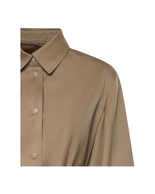 Shirts Max Mara de color Natural