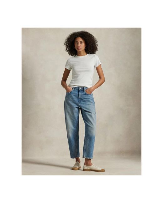 Polo Ralph Lauren Blue Loose-Fit Jeans