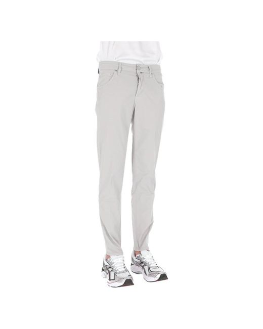 Jacob Cohen Scott Chinos in het Gray voor heren