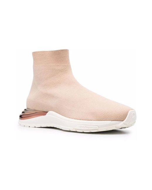 Ferragamo Natural Sneakers