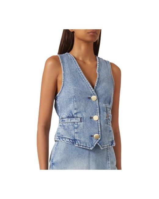 ARMANI EXCHANGE Blue Waistcoats