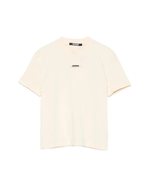 Jacquemus T-Shirts in het Natural
