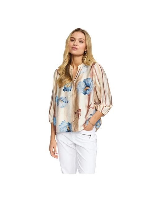 2-Biz Metallic Blouses