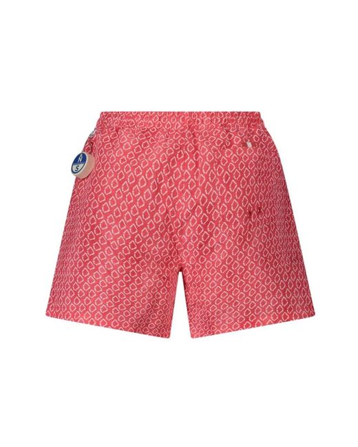 North Sails Red Beachwear for men