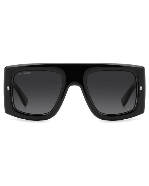 DSquared² Icon sonnenbrille schwarz/grau verlauf in Black für Herren