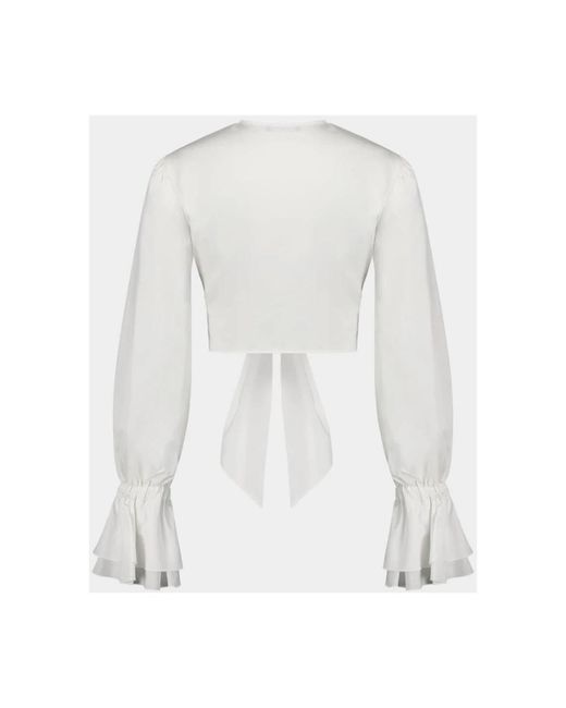 Balmain White Blouses