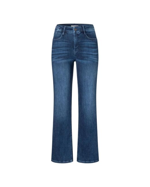 Boot-Cut Jeans M·a·c de color Blue
