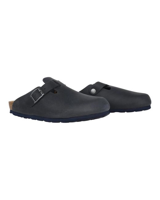 Mules di Rohde in Black da Uomo