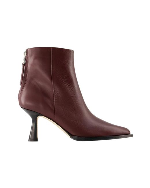 Aeyde Brown Heeled Boots