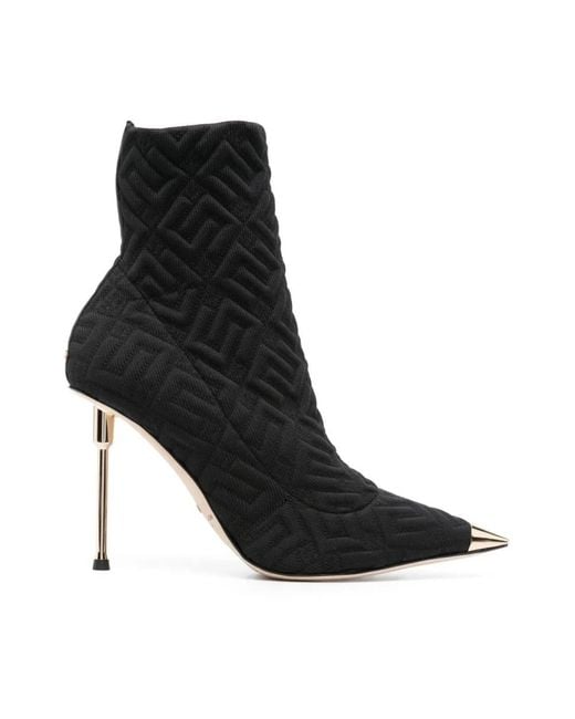 Elisabetta Franchi Black Heeled Boots
