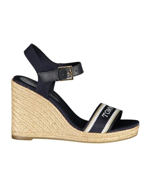 Tommy Hilfiger Blue Wedges