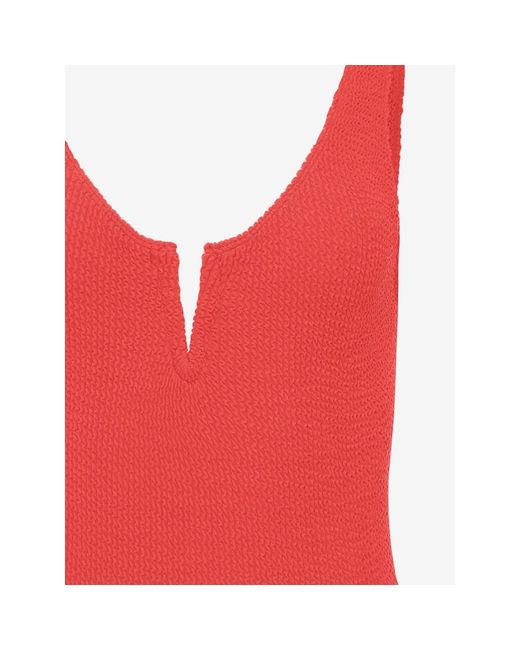Sorbet Island Red One-Piece