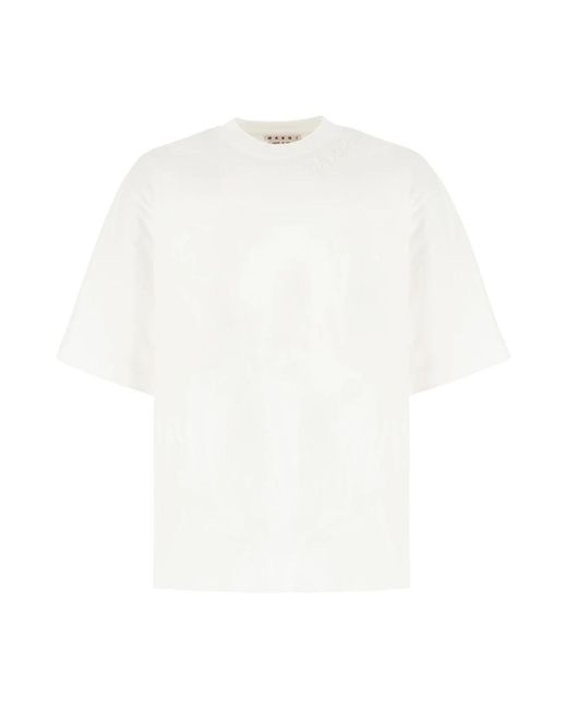 Marni White T-Shirts for men