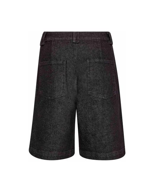 co'couture Black Denim Shorts