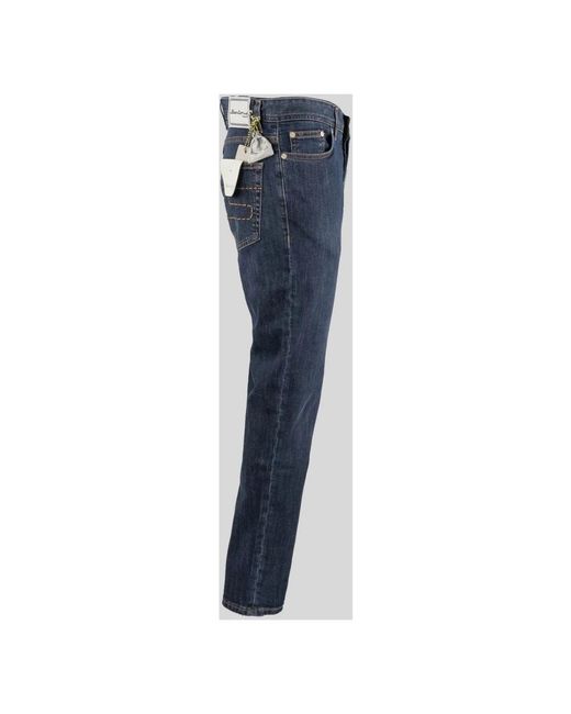 Sartorio Napoli Blue Slim-Fit Jeans for men