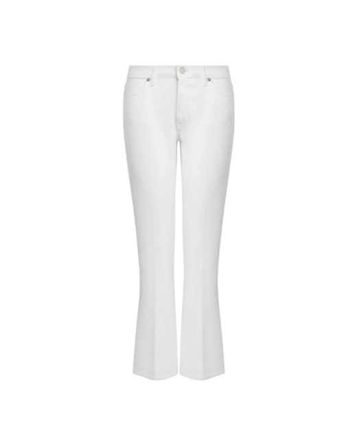 Dondup Jeans Poliestere in het White