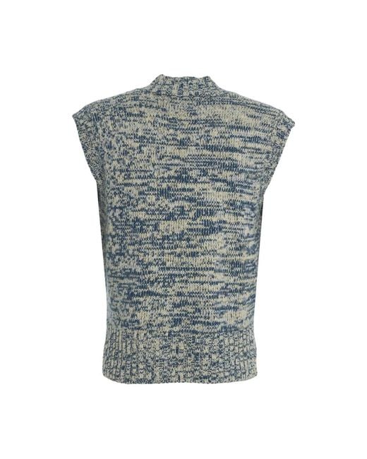 Munthe Gray V-Neck Knitwear